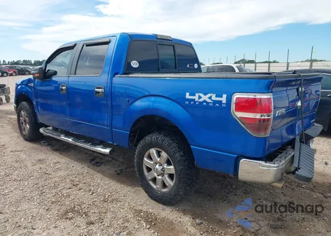 2013 Ford F-150 Xlt из США, поврежденный, VIN 1FTFW1EF9DFD64304